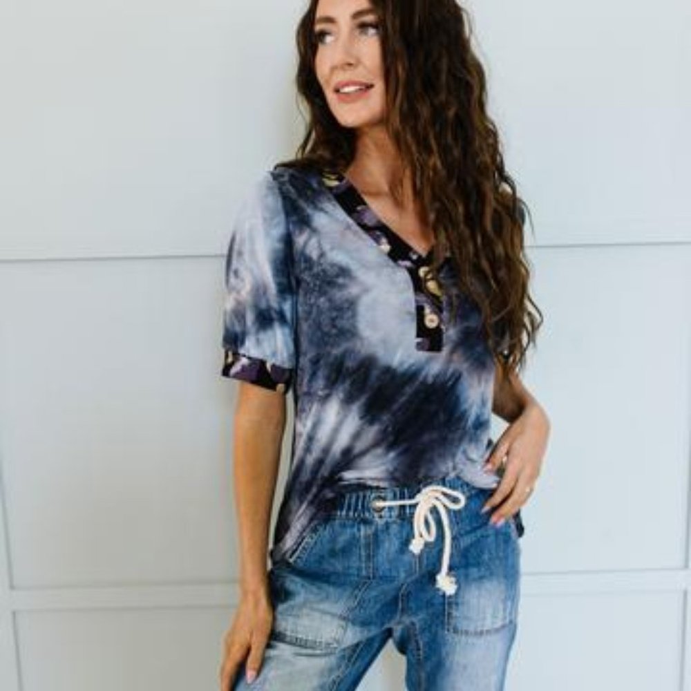 "Baby Suede" Super Soft Tie Dye Top
